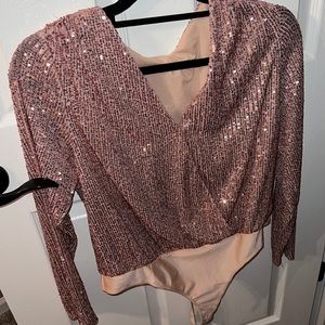 Sparkling body suit